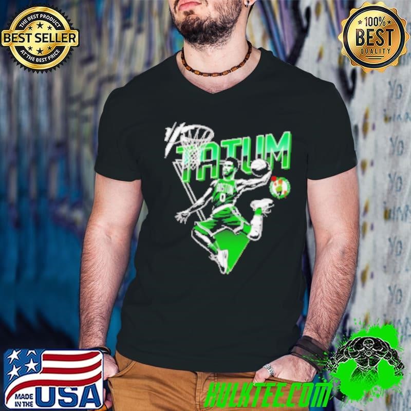 Jayson Tatum Boston Celtics NBA basketball triangle vintage Shirt