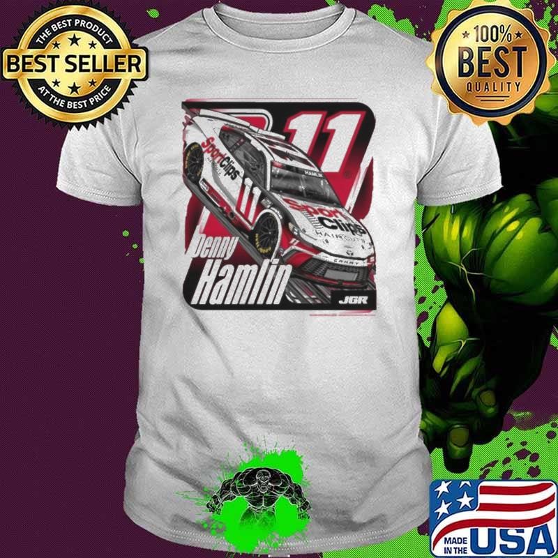 Joe Gibbs Racing Team Denny Hamlin Sport Clips Car Shirt