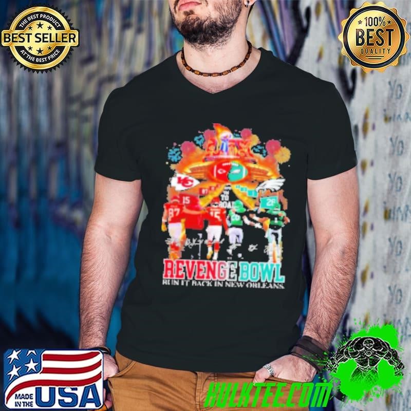 Kansas City Chiefs vs Philadelphia Eagles 2025 Revenge Bowl LIX Shirt