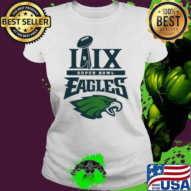 LIX Super Bowl Philadelphia Eagles Champions 2025 Ladies tee