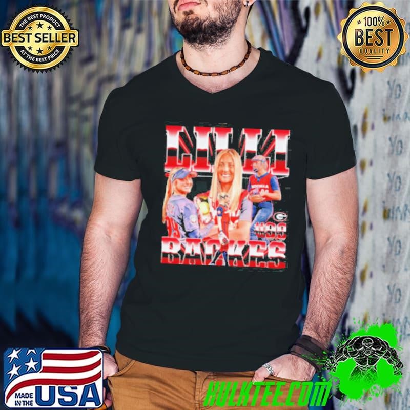 Lilli Backes Georgia Bulldogs player collage shirt
