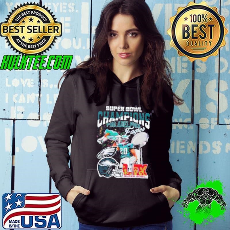 Lix Super Bowl Champions Philadelphia Eagles Football 2025 Hoodie