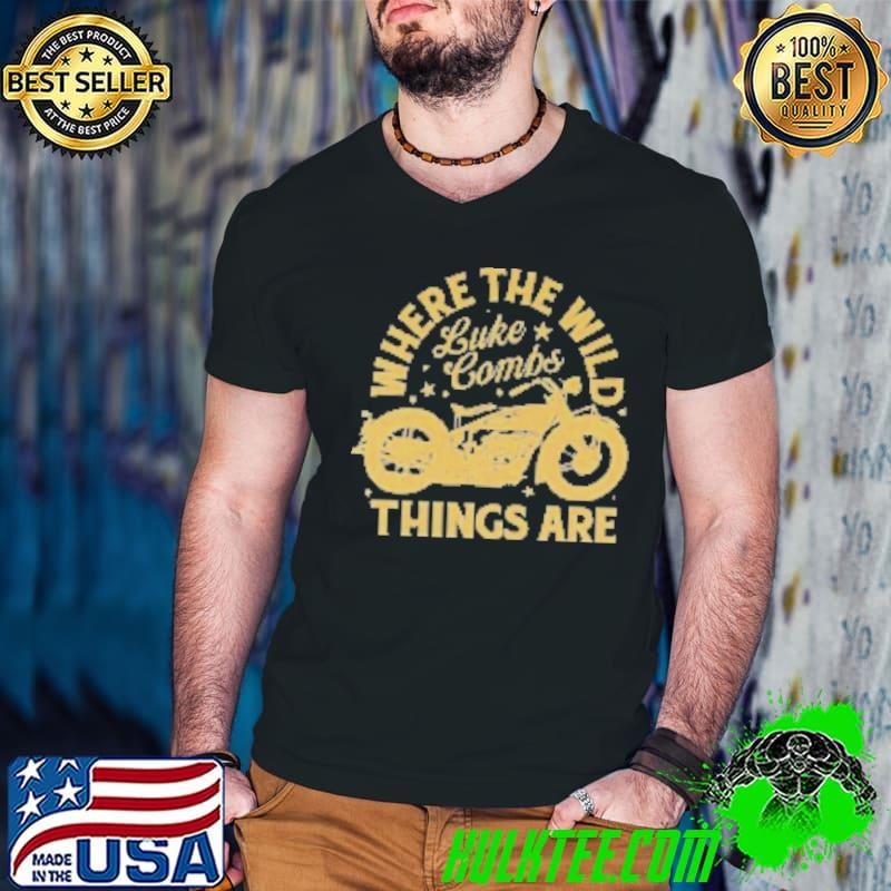 Luke Combs Where The Wild Things Are Motor Guys V Neck