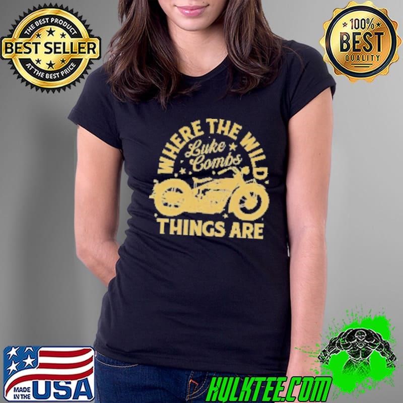 Luke Combs Where The Wild Things Are Motor Ladies Tee