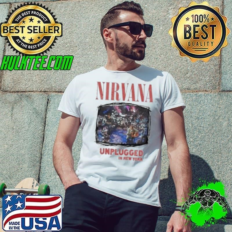 Nirvana Unplugged In New York 30th Anniversary Flower Unisex