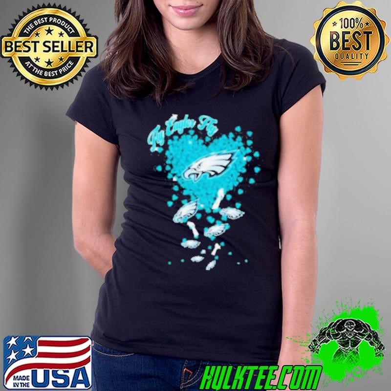 Original Philadelphia Eagles Fly Eagles Fly 2025 Ladies Tee