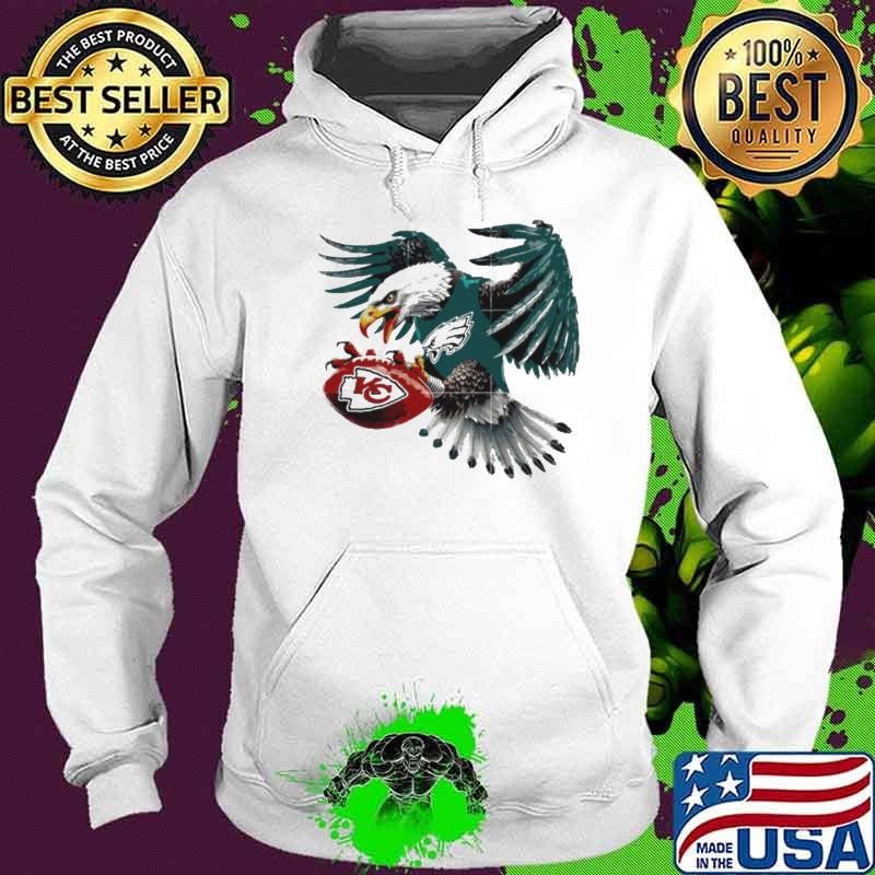 Philadelphia Eagle Kansas City Chiefs Game Day Hoodie