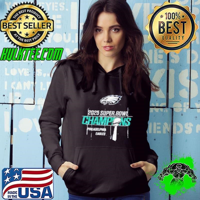 Philadelphia Eagles 2025 NFL Super Bowl Champions Hoodie