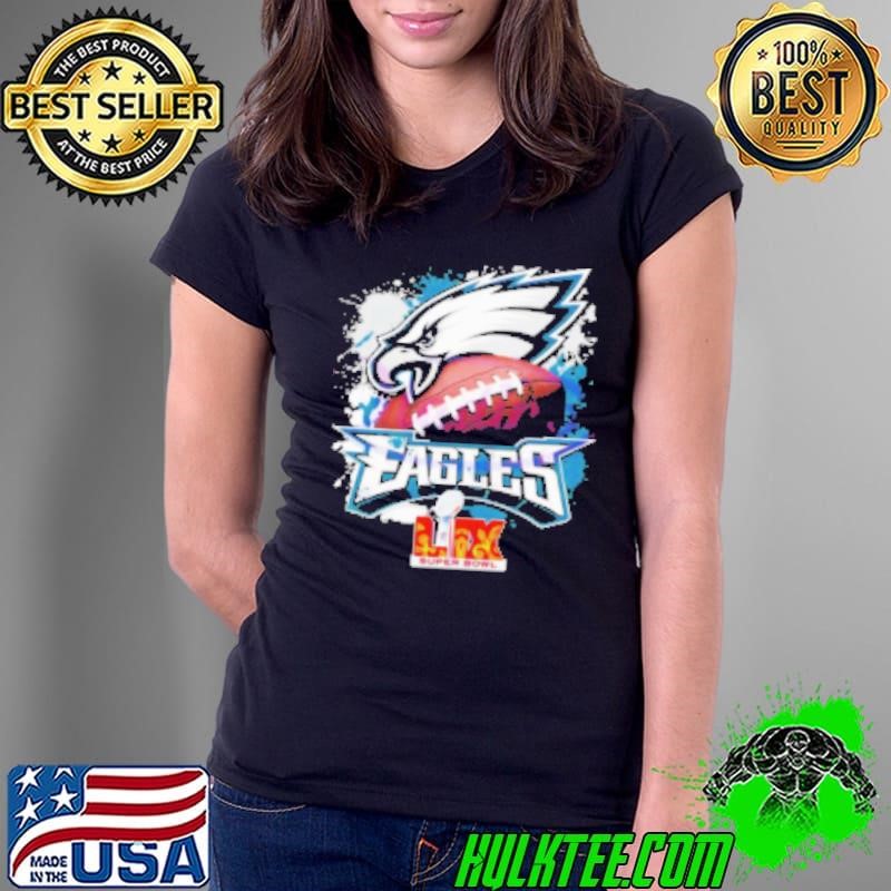 Philadelphia Eagles Football Super Bowl LIX logo Shirt
