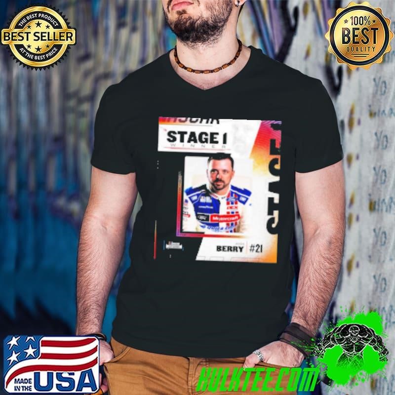 Poster NASCAR Cup Series Josh Berry #21 Stage 1 Winner Takes The Opening Stage In Atlanta Shirt