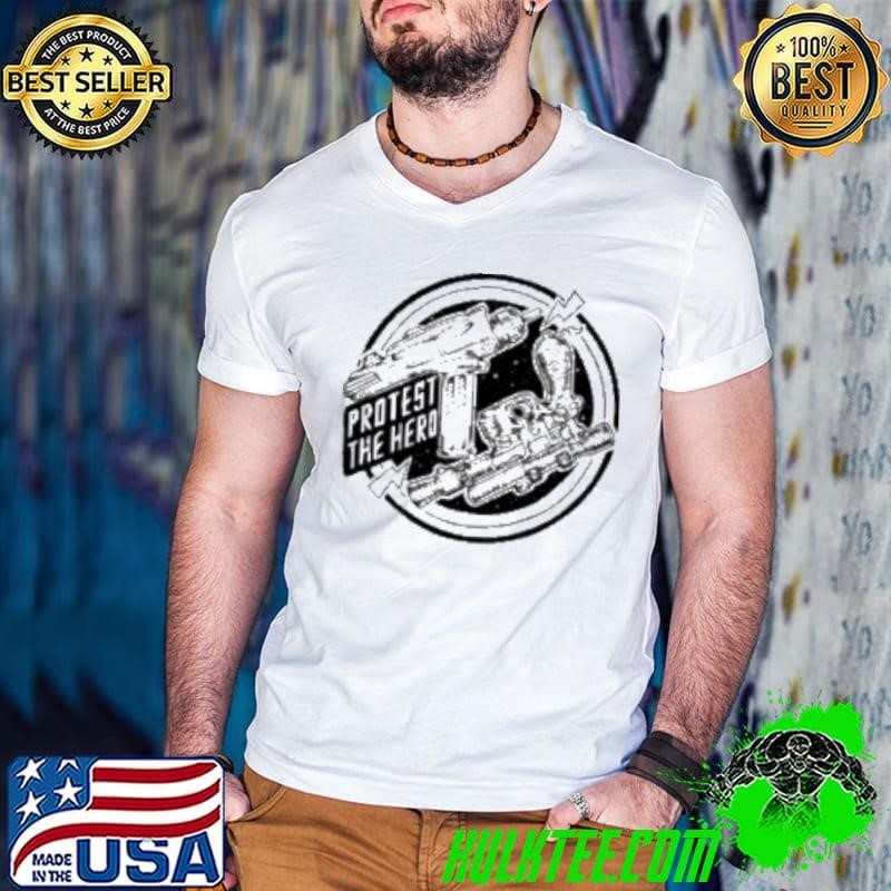 Protest The Hero I Don't Care With Shot First Pew Pew Crest Shirt