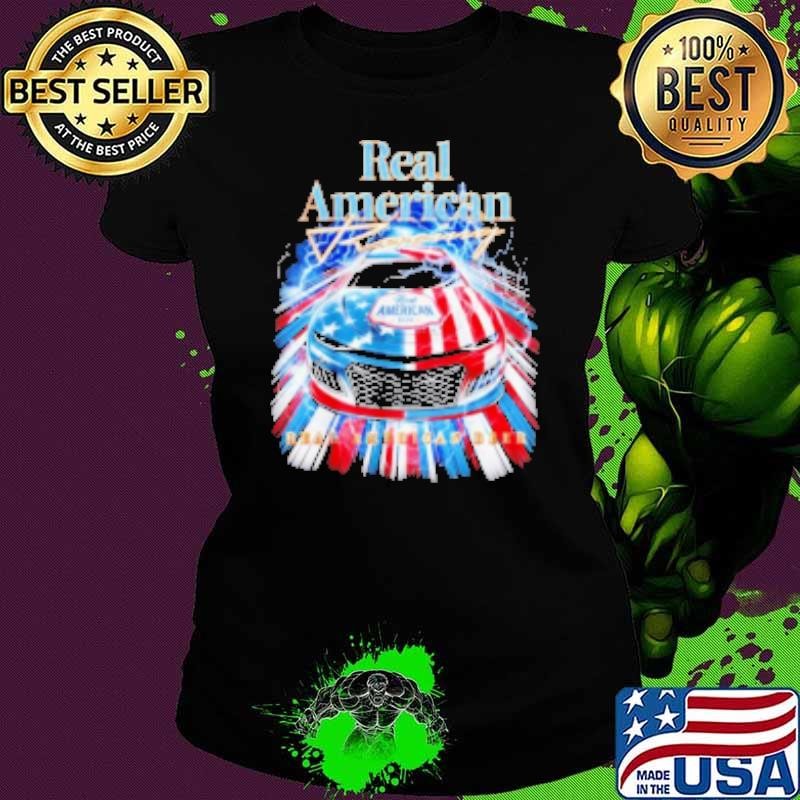 Real American Beer Real American Racing Lightning T-Shirt
