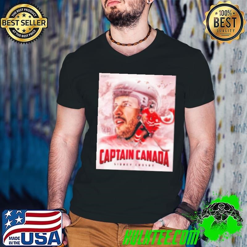 Sidney Crosby Captain Canada And Team Canada Are On Top Of The World Shirt
