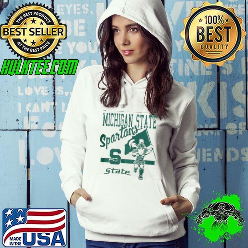 Sparty Michigan State Spartans Retro Logo Mascot Shirt