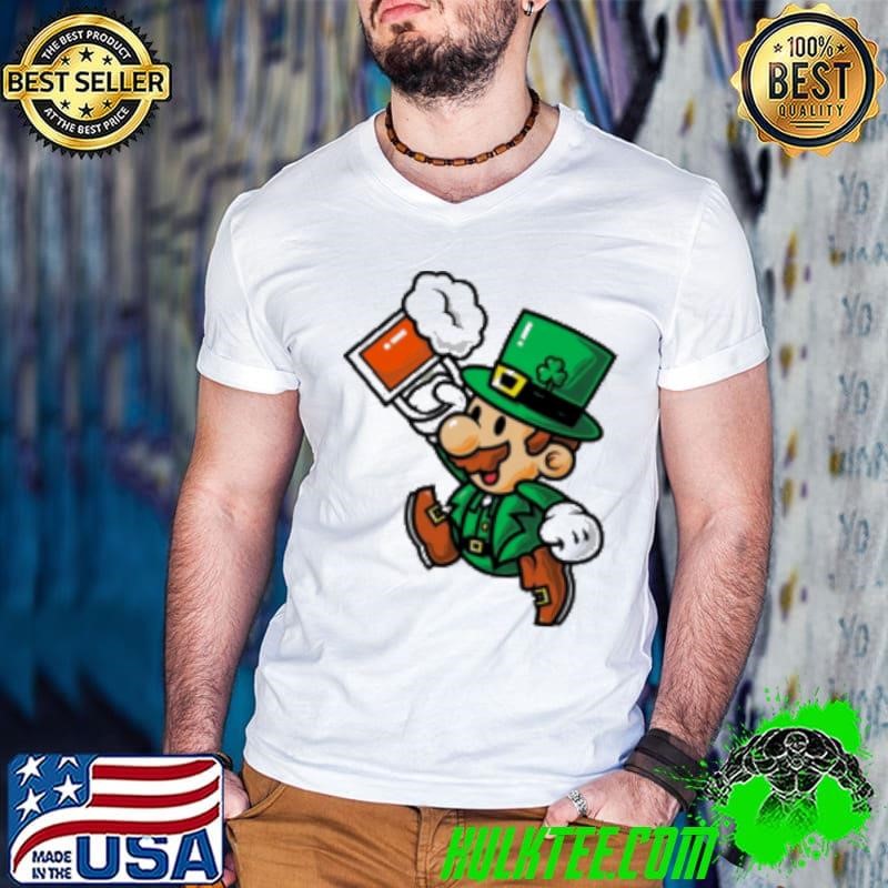 St Patricks Day St. Paddy's Jump Guys V Neck