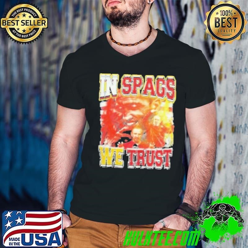 Steve Spagnuolo Kansas City Chiefs In Spags We Trust Guys V Neck