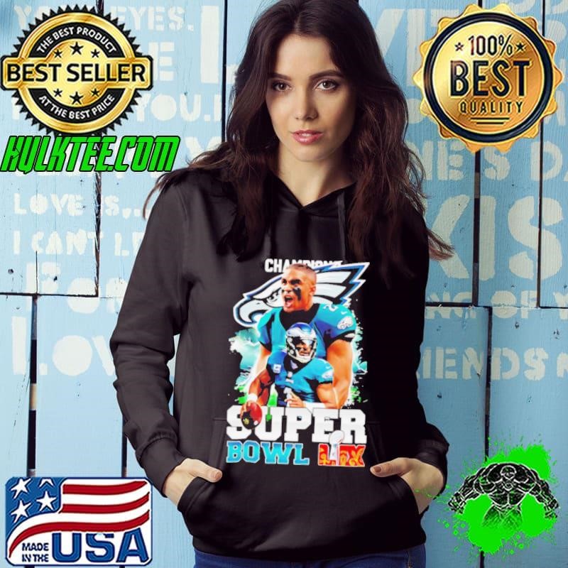 Super Bowl 2025 LIX Champions number 1 Eagles Hoodie