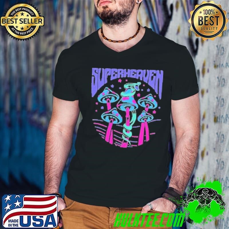 Superheaven Snake Mushroom Guys V Neck