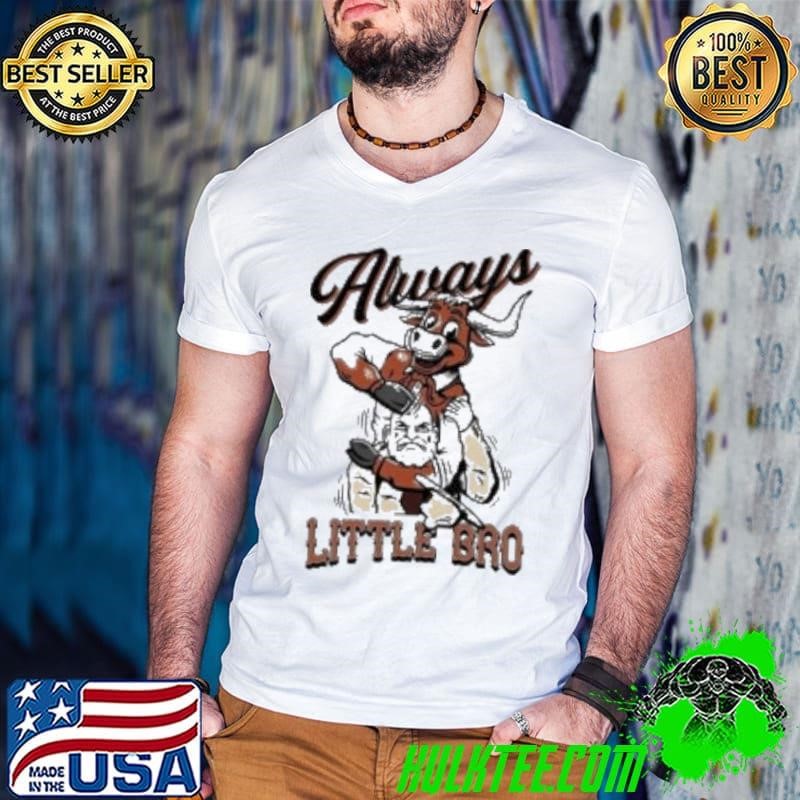 Texas Longhorns Always Little Bro Guys V Neck