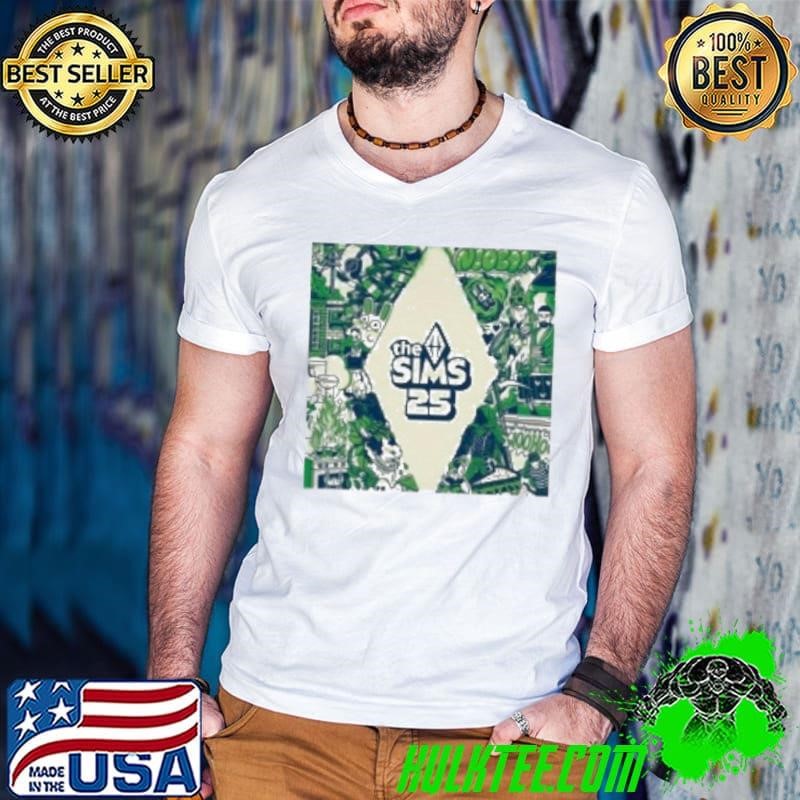 The Sims 25th Anniversary Guys V Neck