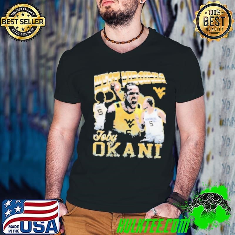 Toby Okani West Virginia 90s shirt