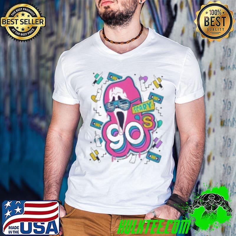 Top Scary 90s Ghost Face Shirt