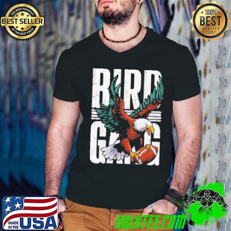 Top Vintage Cool Eagle Football Guys V Neck
