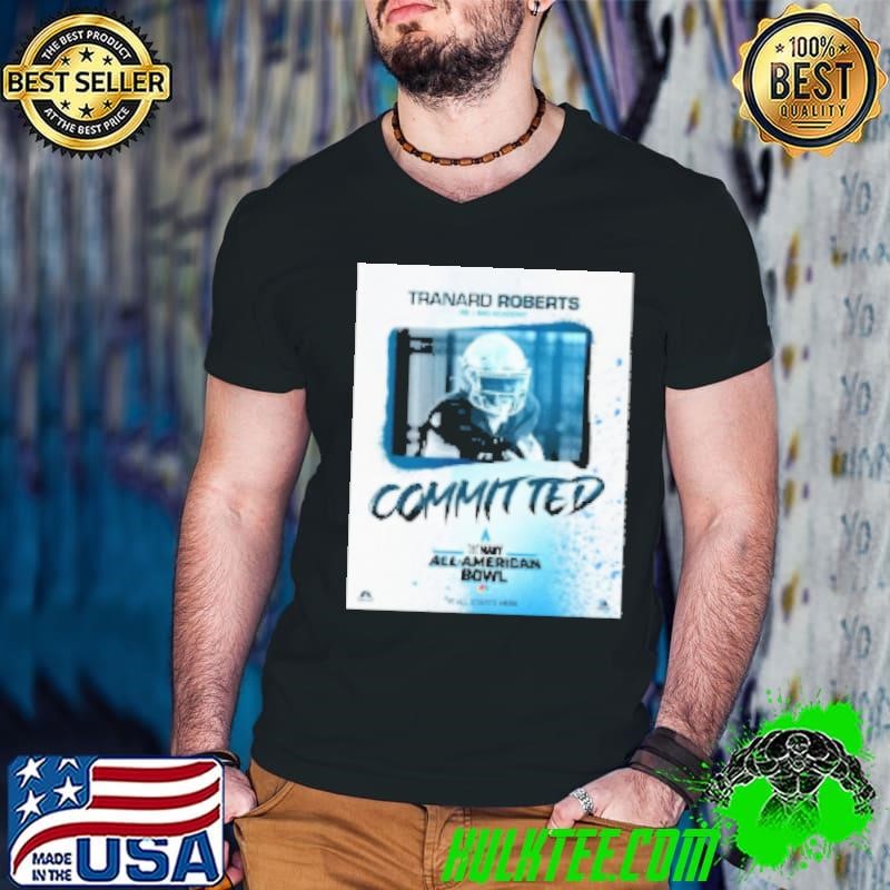 Tranard Roberts RB IMG Academy Committed Navy All American Bowl 2025 Shirt