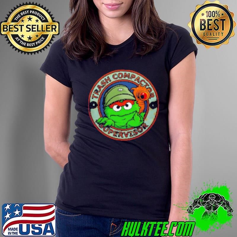 Trash Compactor Supervisor Ladies Tee