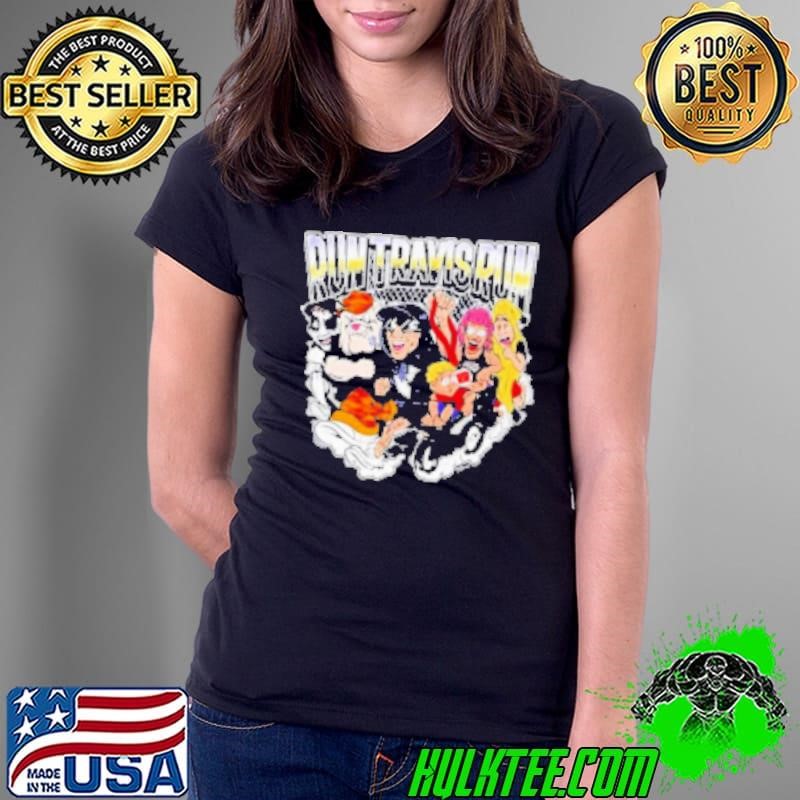 Travis Barker Show Run Travis Run 02 17 2025 Audubon Park Ladies Tee