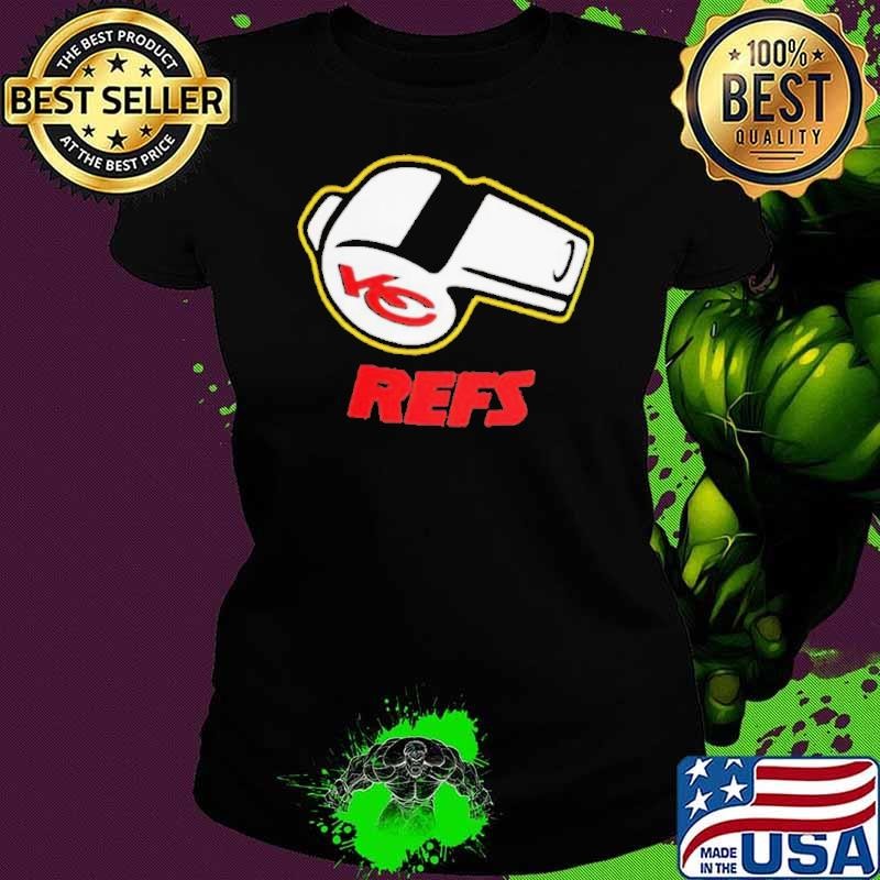 Whistle Kansas City Chiefs Refs shirt