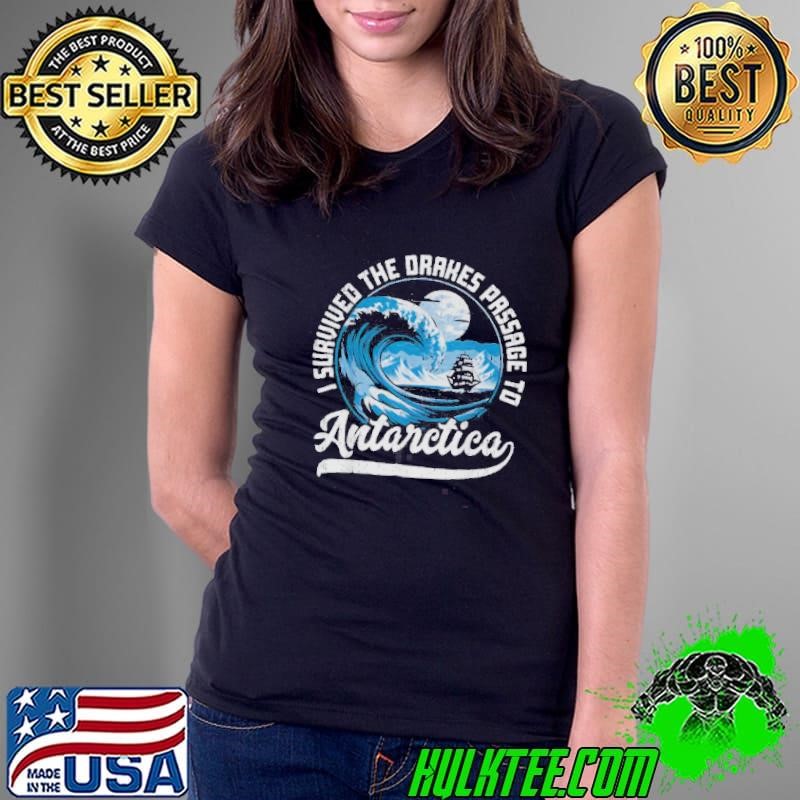 Arctic Expeditions Ice Drake Passage Antarctica Ladies Tee