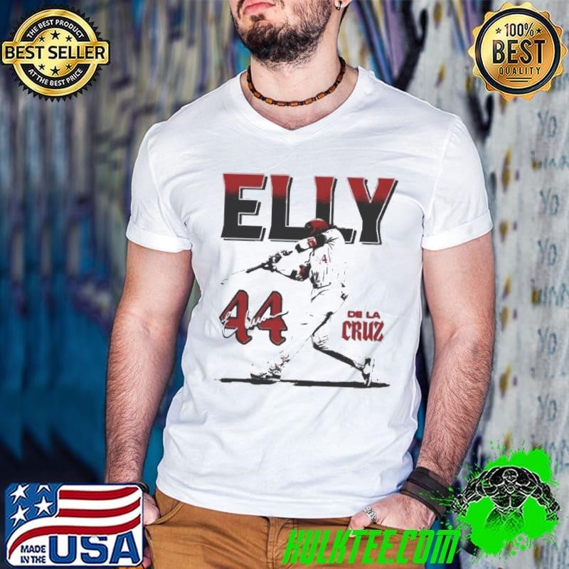 Cincinnati Reds Elly De La Cruz Dynamic Attack Signature Shirt