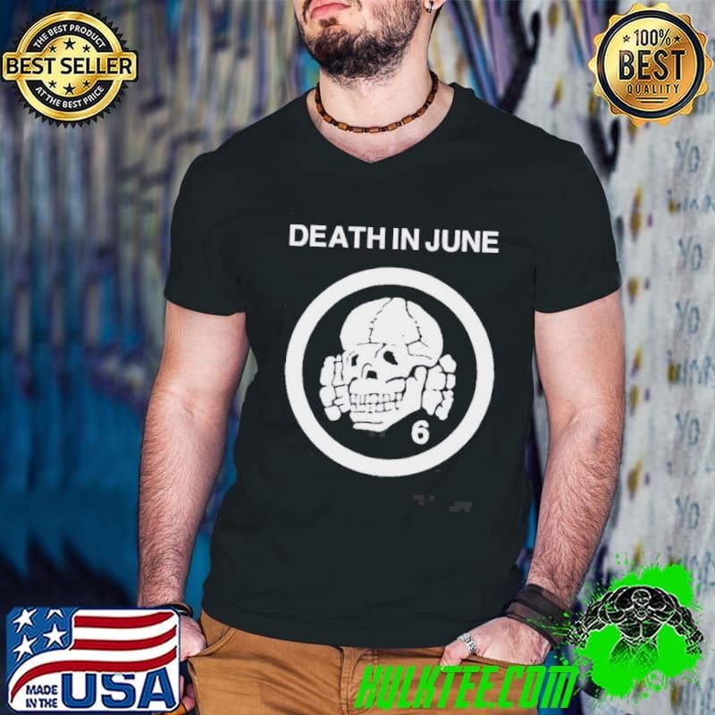 Death In June Totenkopf Skull shirt