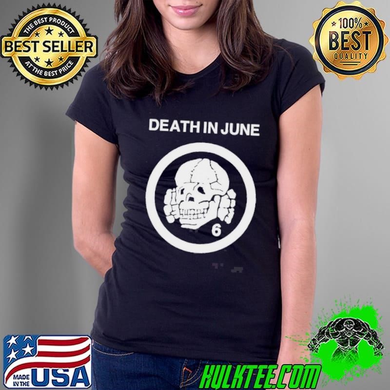 Death In June Totenkopf Skull Ladies Tee