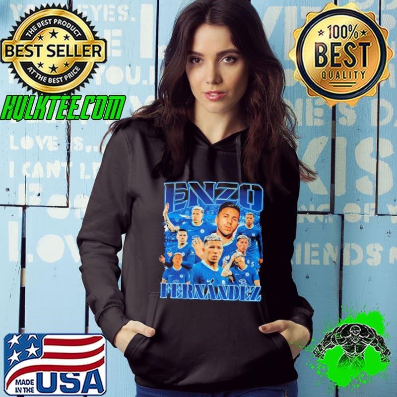 Enzo Fernandez Argentine professional footballer Bootleg Hoodie