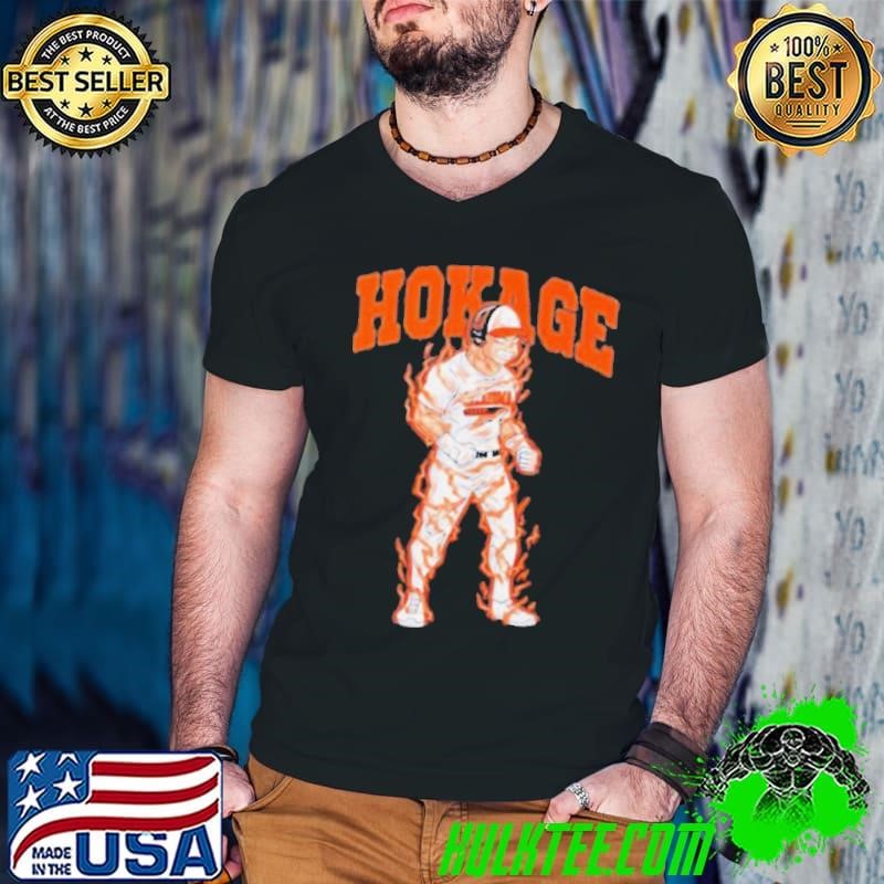 Hokage anime Oklahoma State Beavers baseball shirt
