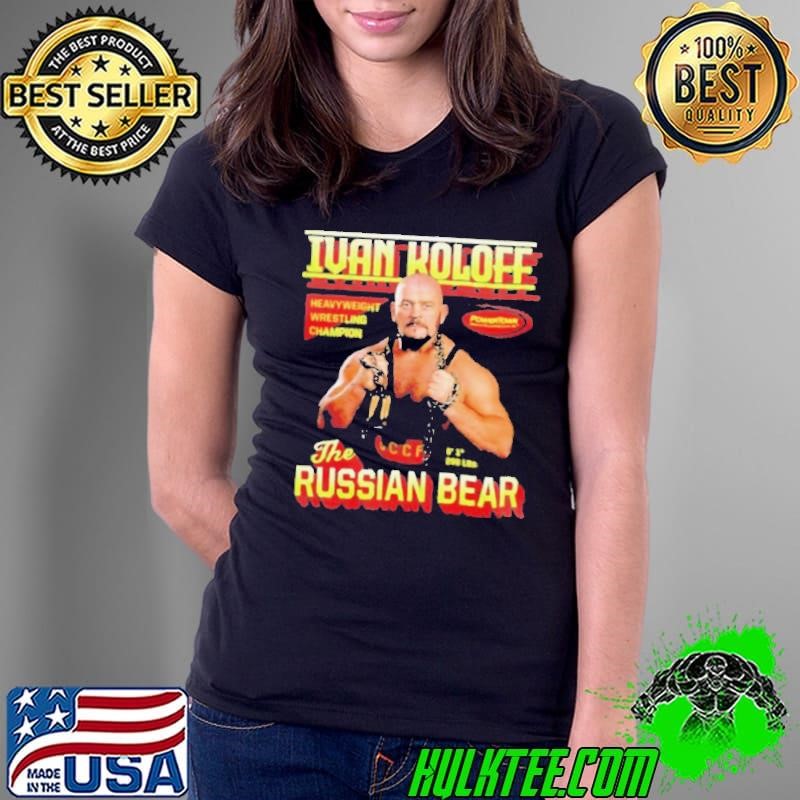 Ivan Koloff Powertown The Russian Bear Ladies Tee