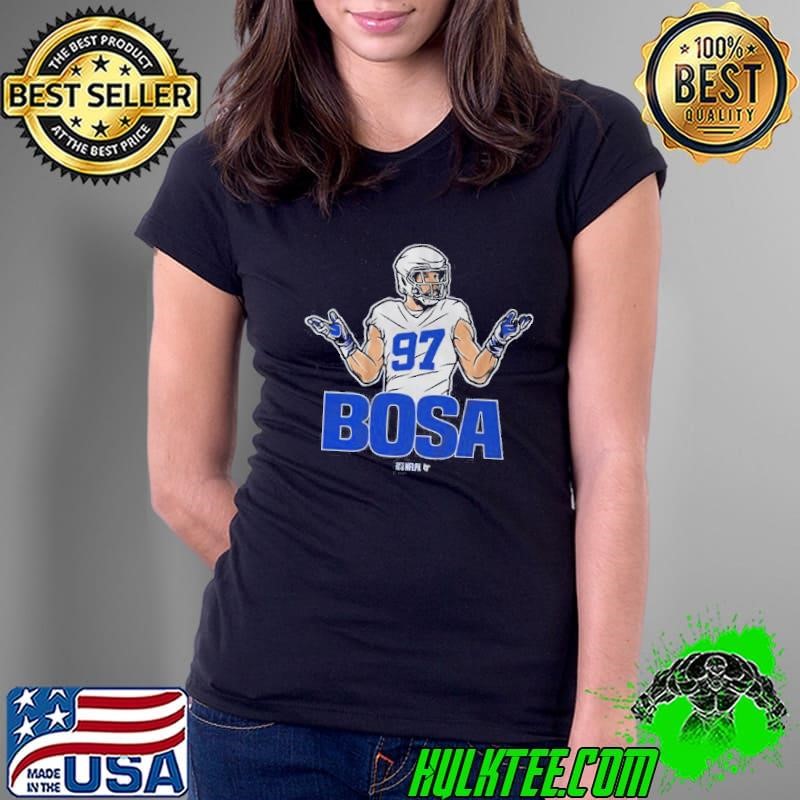 Joey Bosa Buffalo Shrug Number 97 Buffalo Bills NFL Football 2025 Painting shirt