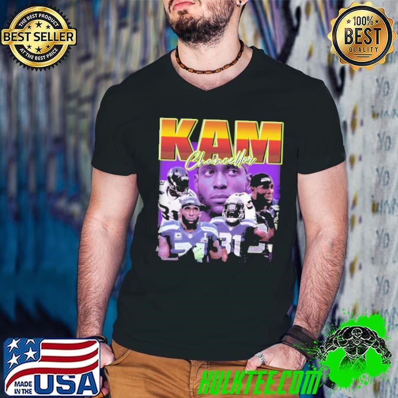 Kam Chancellor American former professional football safety Guys V Neck