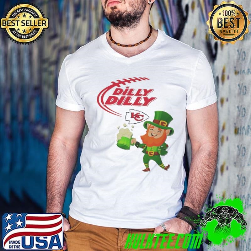 Kansas City Chiefs Dilly Dilly Patrick Day 2025 Guys V Neck
