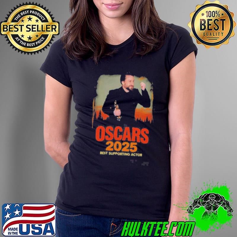 Kieran Culkin Wins Oscar For Best Supporting Actor 2025 Ladies Tee