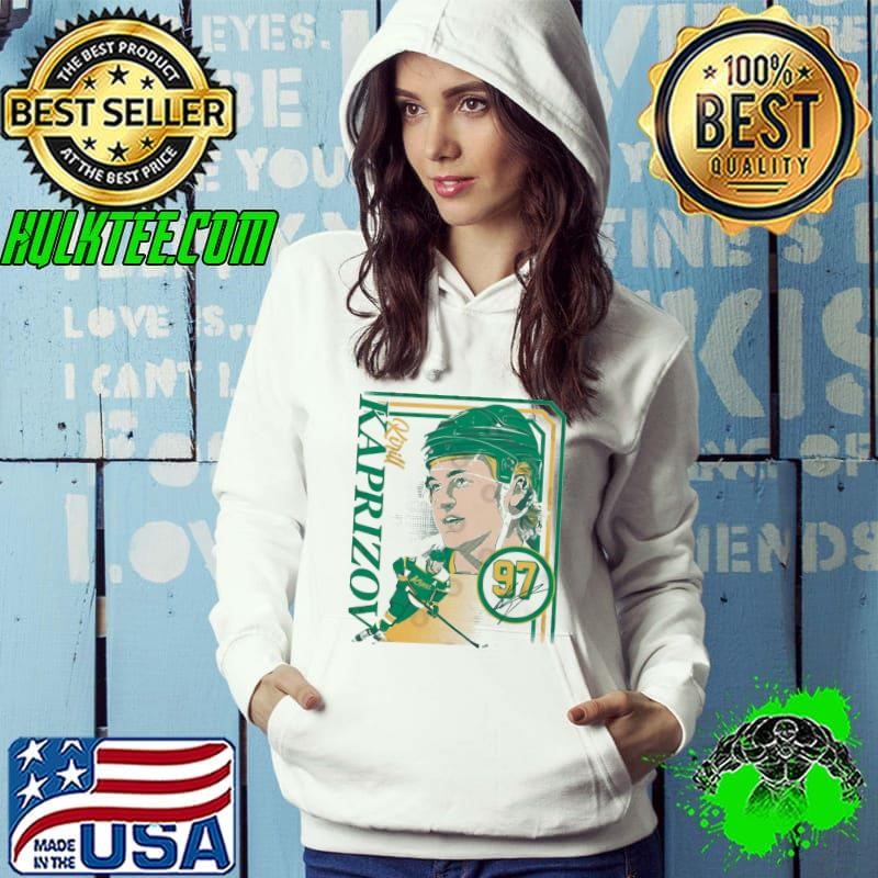 Kirill Kaprizov Russian professional ice hockey left winger Collage Frame Hoodie