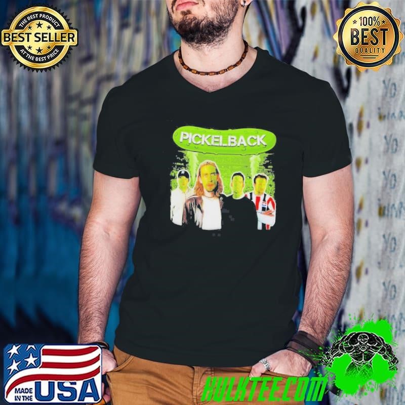 Kurt Cobain And Roger Avary Pickelback shirt