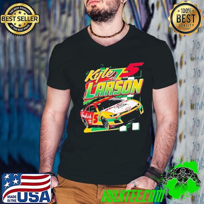 Kyle Larson Hendrick Motorsports American professional racing driver Guys V Neck