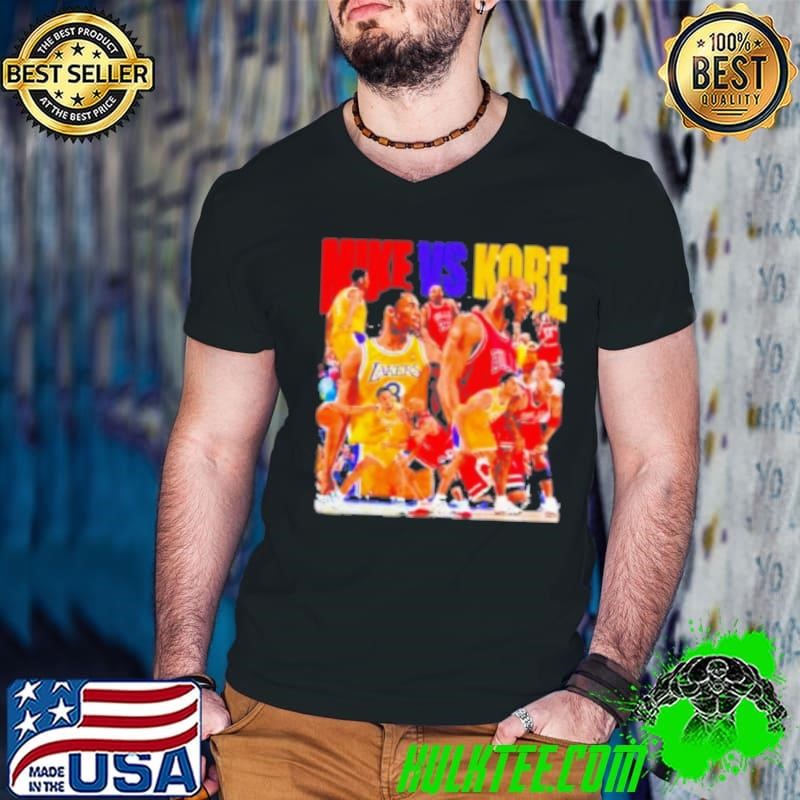 Lakers Kobe Bryant vs Bulls Michael Jordan Shirt