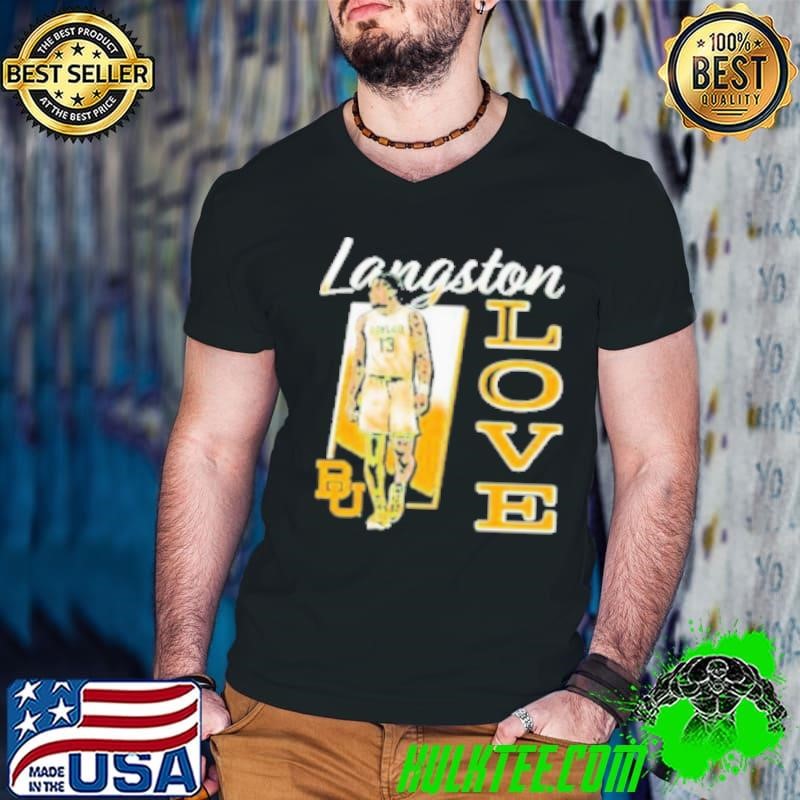 Langston Love Baylor Bears cartoon player Shirt