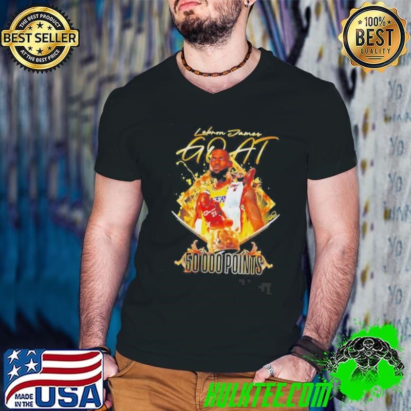 Lebron James Goat 50000 Points Shirt