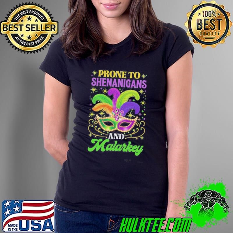 Mardi Gras Shenanigans Carnival New Orleans Trip Women Men Ladies Tee