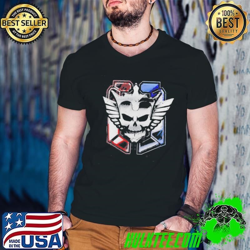 Mens Black Cody Rhodes Captain Badge Shirt